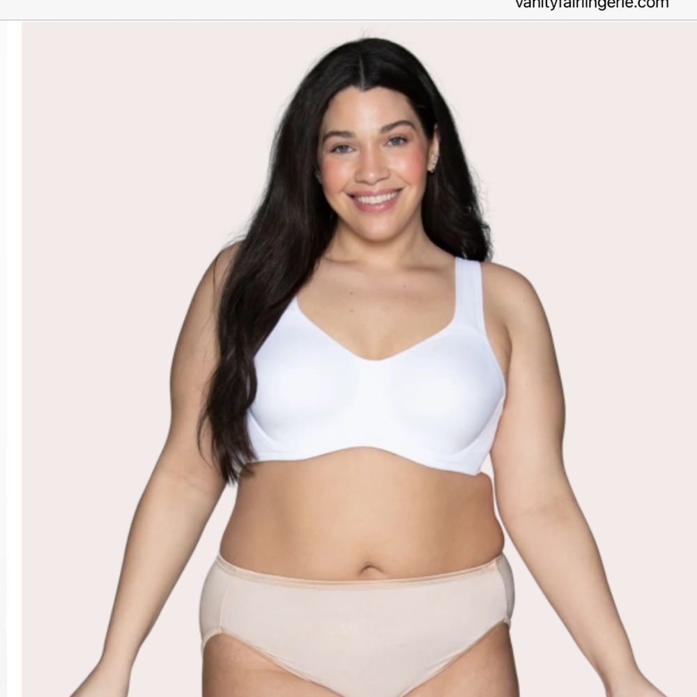 Vanity Fair High Impact Underwire Sports Bra 78050 Size 36D